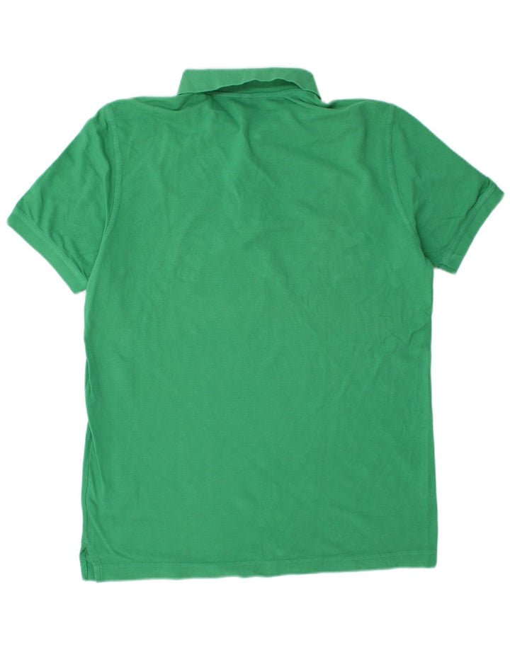 BENETTON Polo Homme Grand Vert Coton