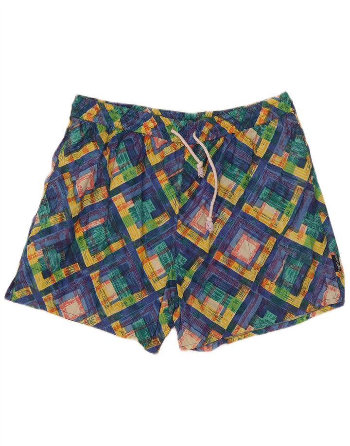 Sergio Tacchini Short de Bain Homme IT 56 XL Multicolore Géométrique