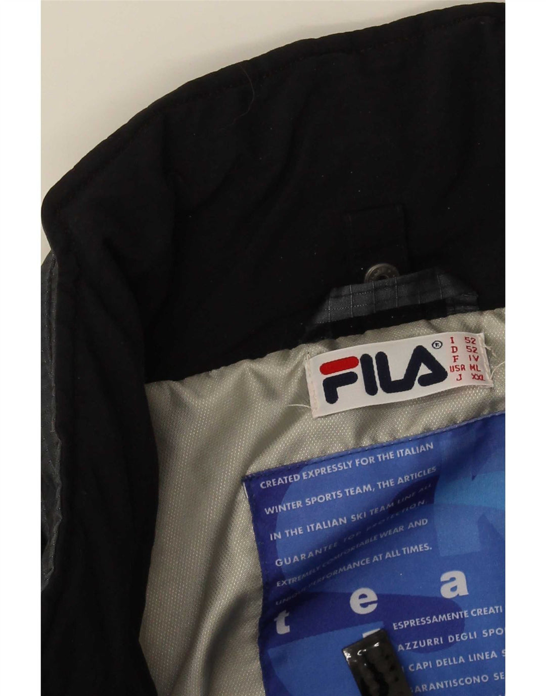 Fila Veste de Pluie Homme IT 52 XL Gris Colorblock