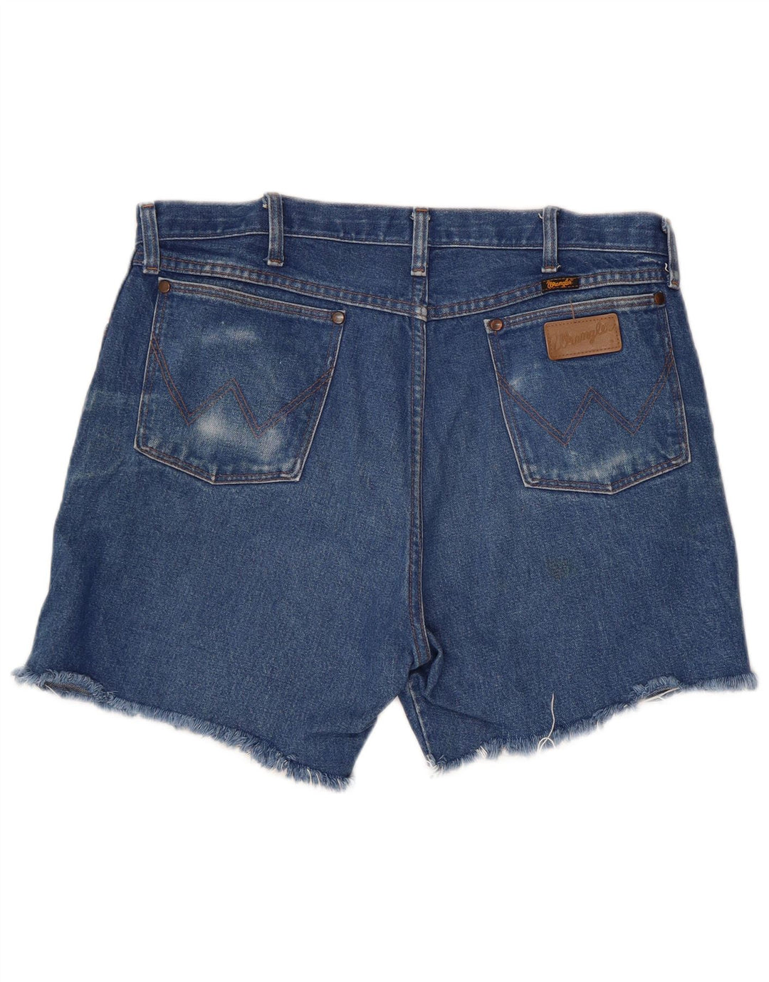 Wrangler Short en jean pour homme W38 XL Bleu coton