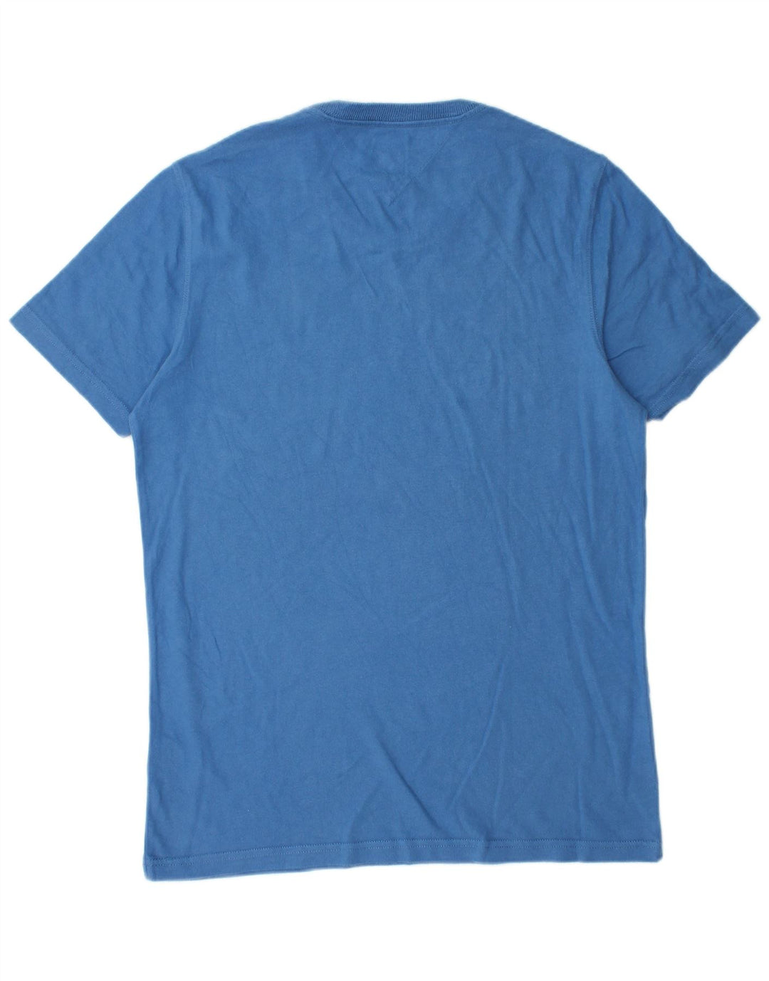 Tommy Hilfiger T-Shirt Graphique Homme Bleu Moyen Coton