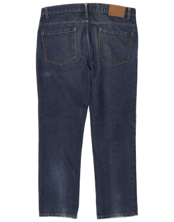 Pierre Cardin Jean droit homme W36 L30 bleu marine coton