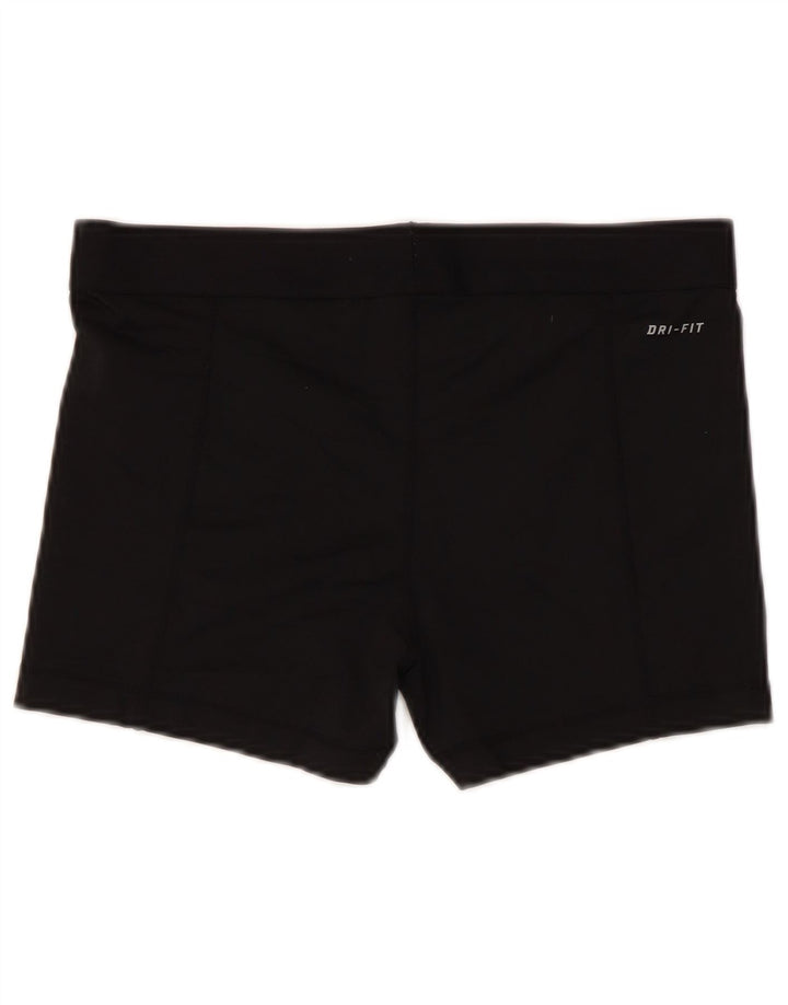 Nike Short de sport Dri Fit Graphic pour femme UK 14 Large Noir