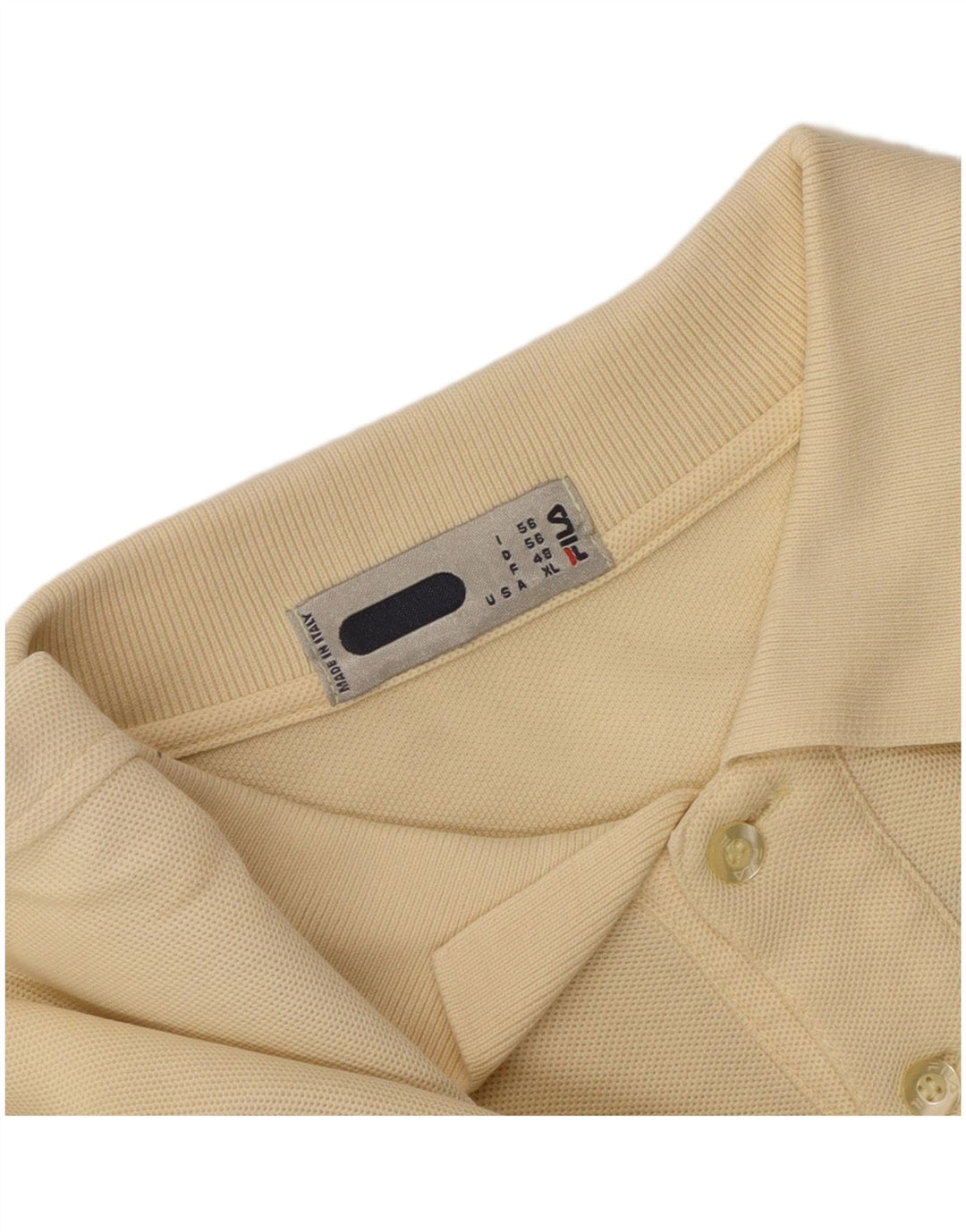 Fila Polo Homme IT 56 XL Jaune