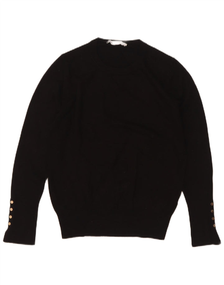 Zara Pull ras du cou pour femme UK 12 Noir moyen