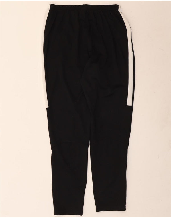Nike Mens Dri Fit Tracksuit Trousers Large Black Colourblock Polyester