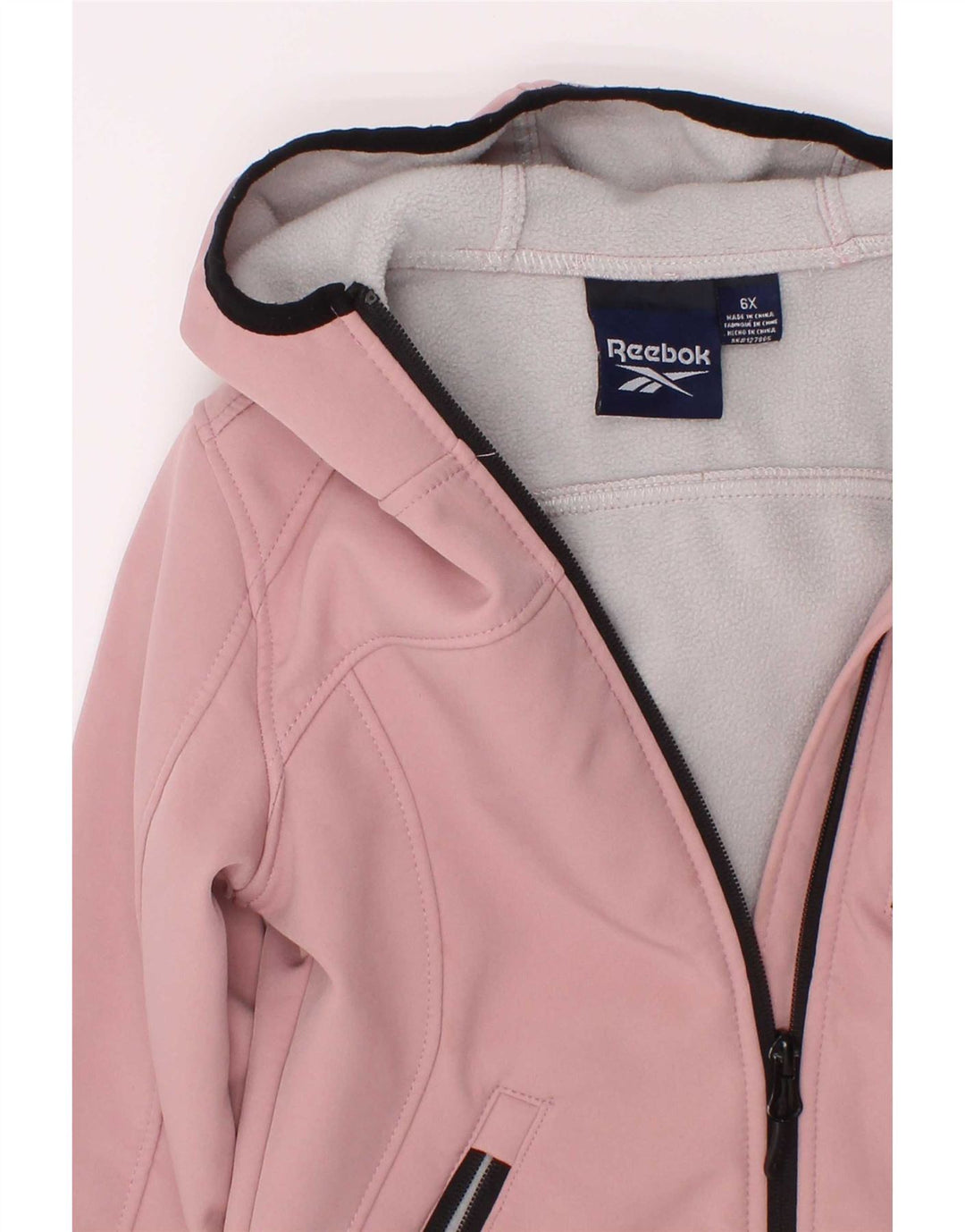 Reebok Veste de survêtement fille 5-6 ans rose