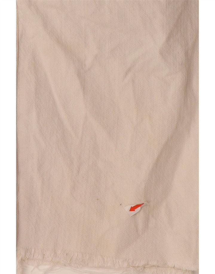 DOLCE & GABBANA Womens Denim Shorts W28 Medium  Off White Cotton Vintage Dolce & Gabbana and Second-Hand Dolce & Gabbana from Messina Hembry 