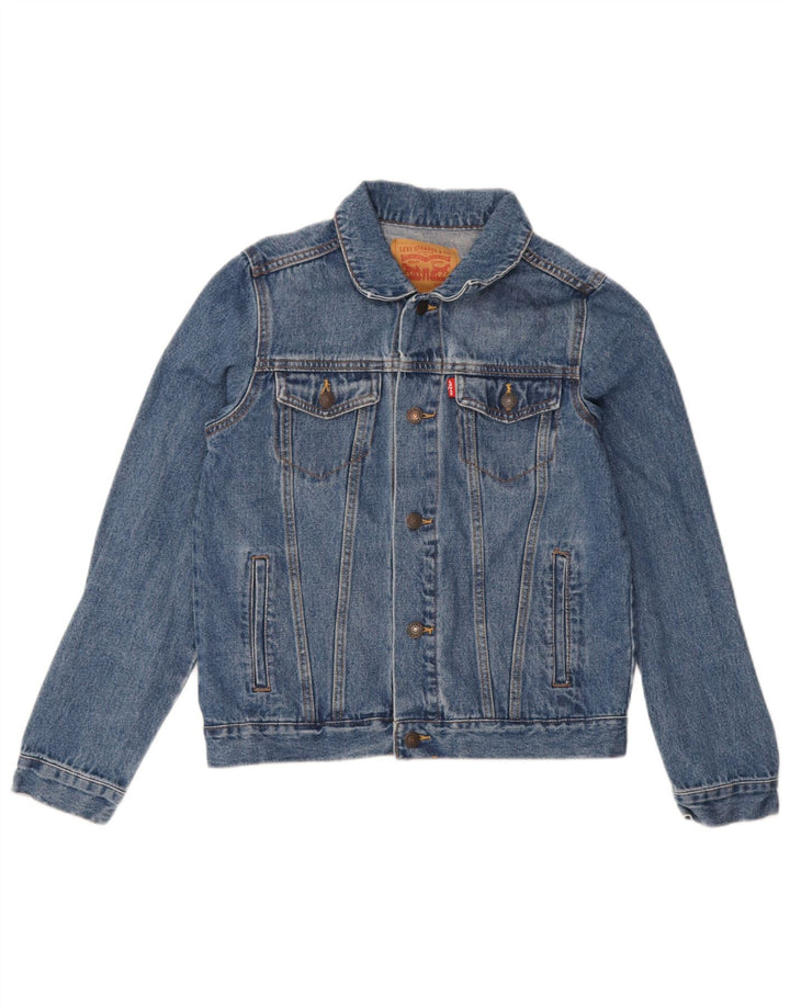 Levi's Veste en jean garçon 13-14 ans Bleu Coton