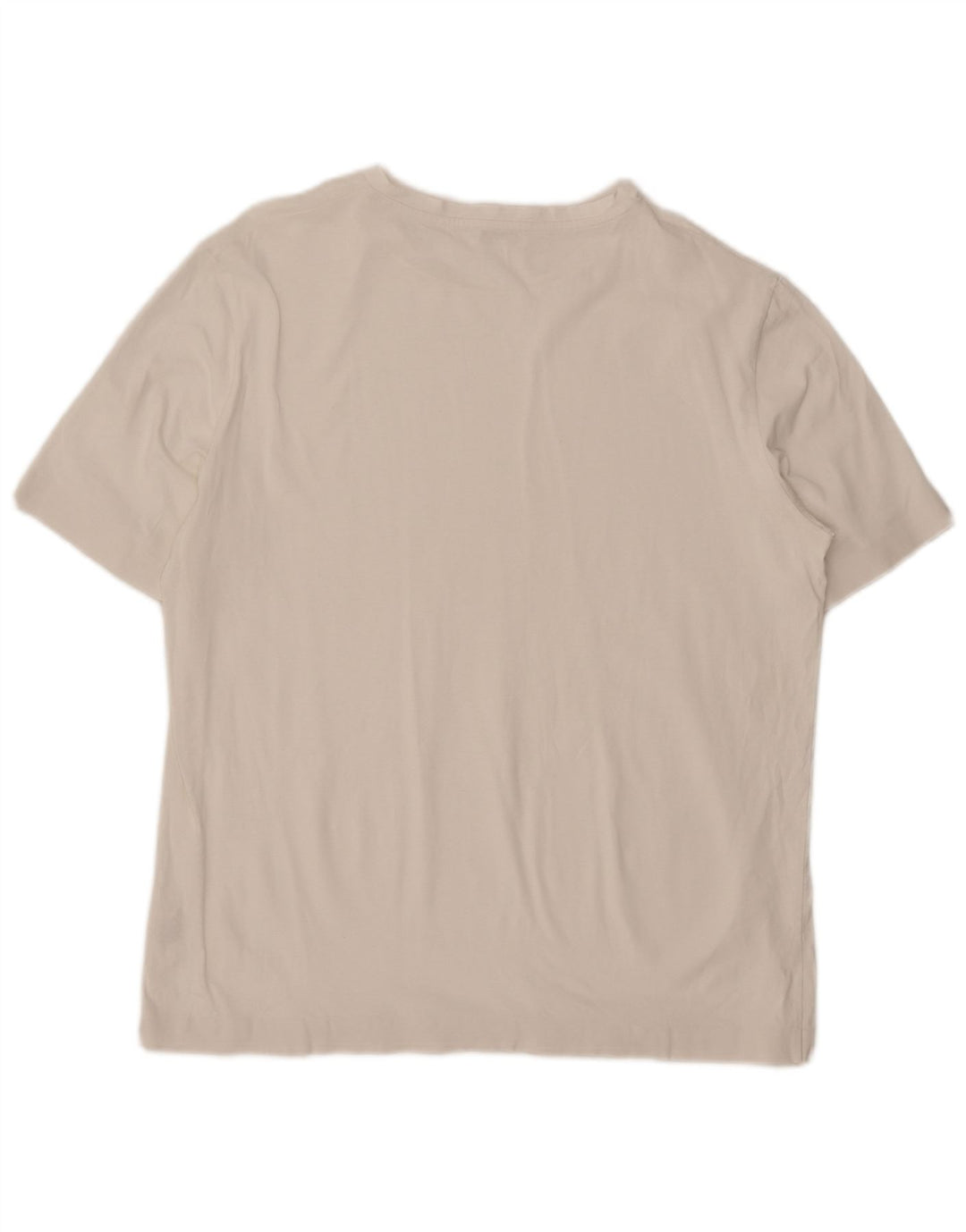 COS T-Shirt Homme Haut Large Blanc Coton