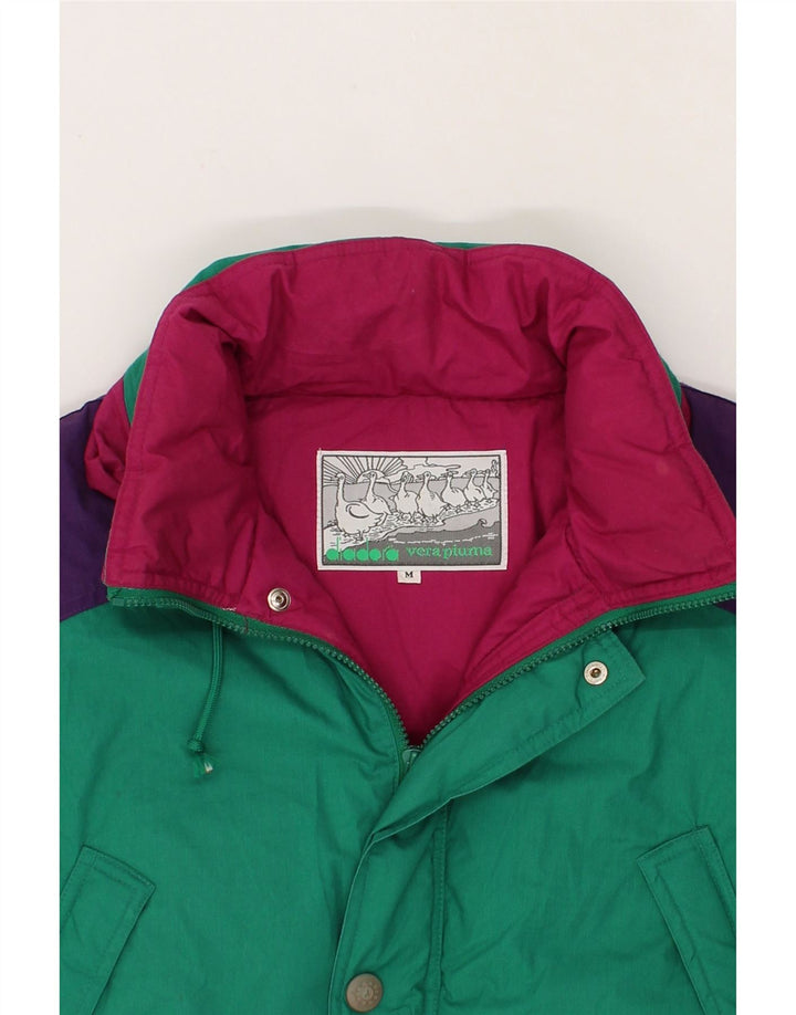 DIADORA Veste matelassée pour homme UK 38 Polyester color block vert moyen
