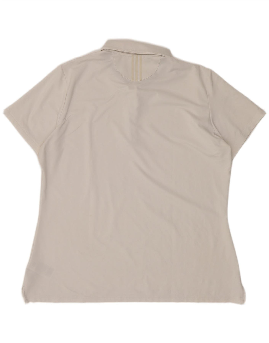Adidas Polo Femme UK 18 XL Blanc Polyester