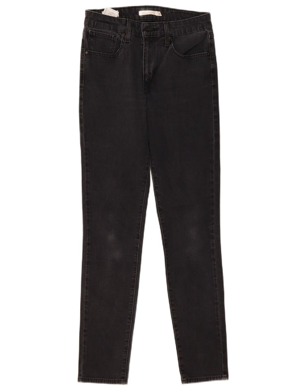 Levi's Jean Skinny Taille Haute 721 Femme W28 L30 Coton Noir