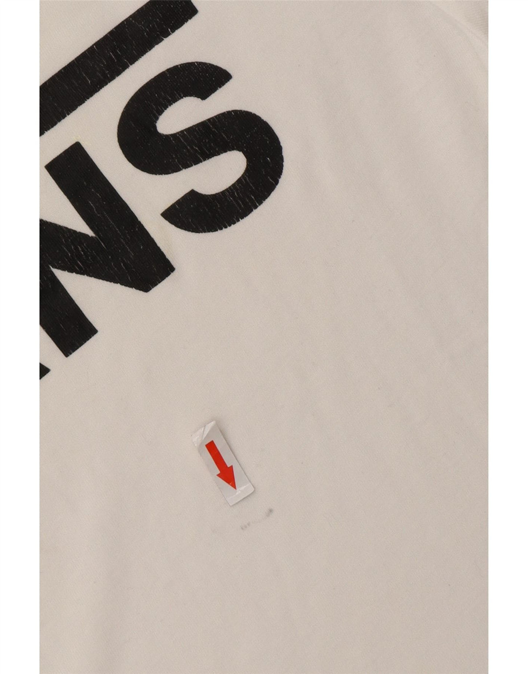 VANS T-shirt graphique pour femme UK 6 XS Blanc