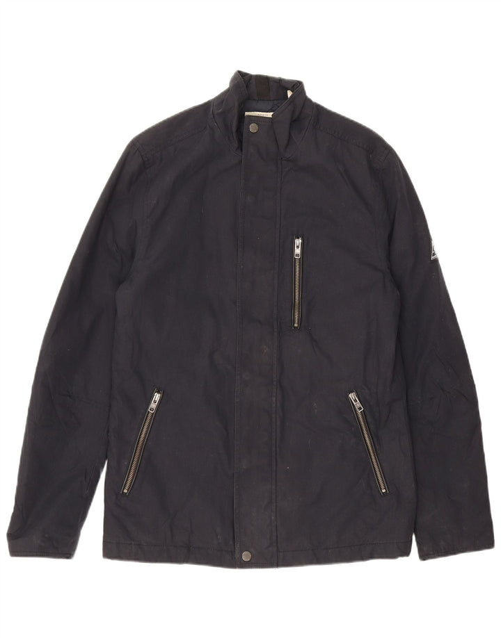 Jack Wills Veste utilitaire pour homme UK 34 XS Bleu marine Coton