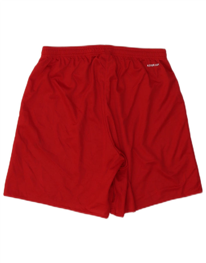 ADIDAS Short de Sport Aeroready Homme Rouge Moyen Polyester