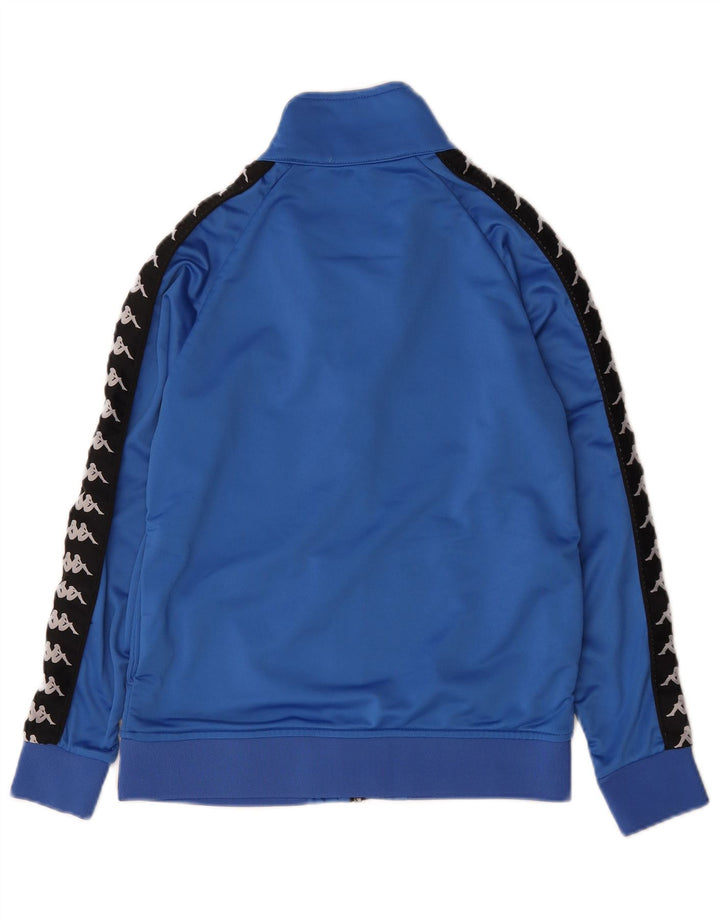 Kappa Veste de survêtement graphique pour femme UK 12 Bleu moyen Colourblock