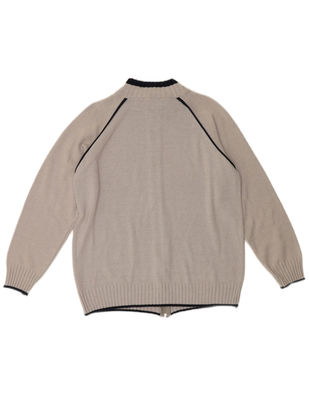 Ellesse Cardigan Pull XL Gris Coton Homme