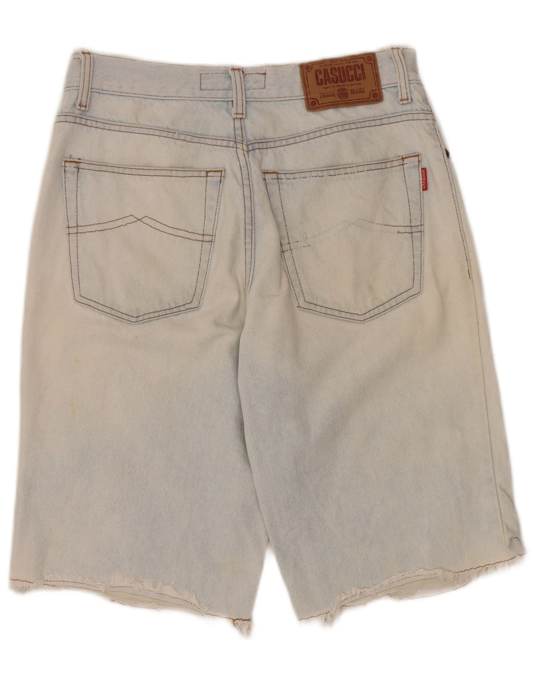 Casucci Short en Jean Graphique W30 Homme Bleu Moyen