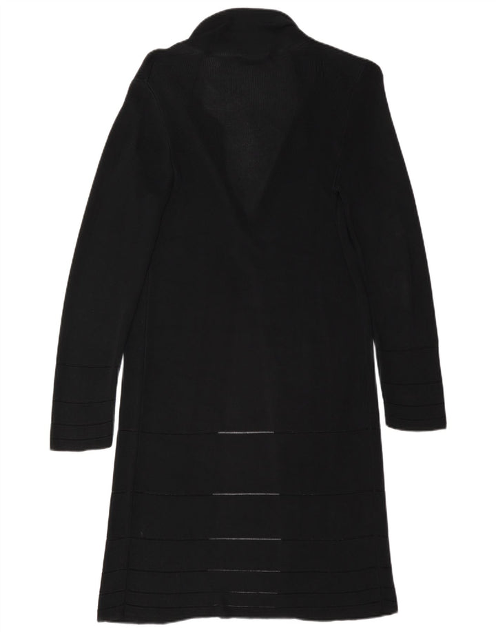 Marks & Spencer Pull cardigan transparent pour femme UK 12 Noir moyen