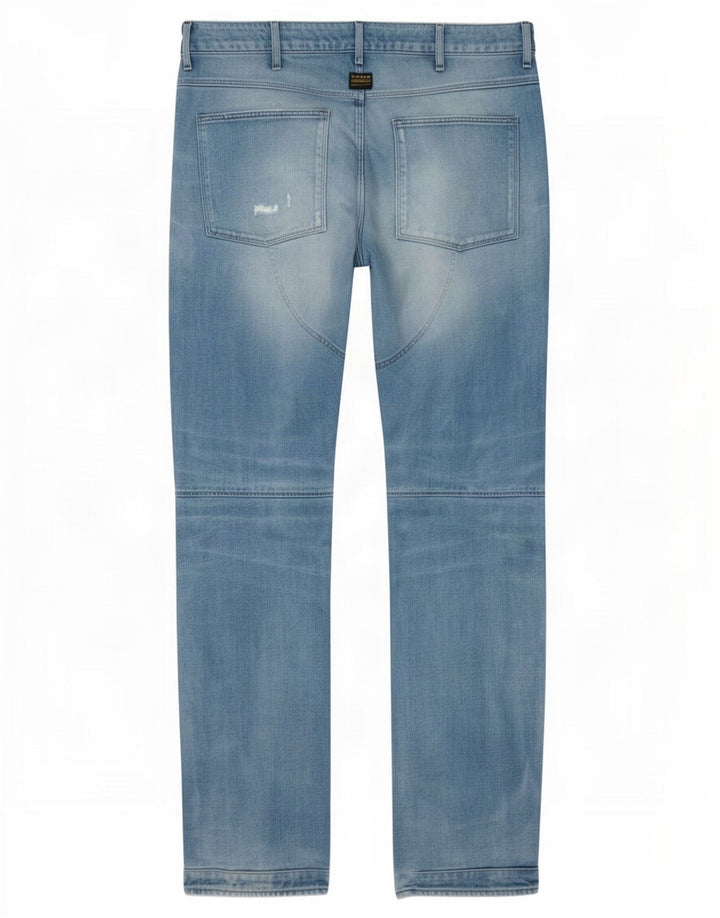 G-Star Jean slim vieilli W34 L36 en coton bleu pour homme