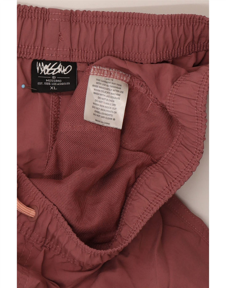 MOSSIMO Short de Bain Homme XL Nylon Bordeaux