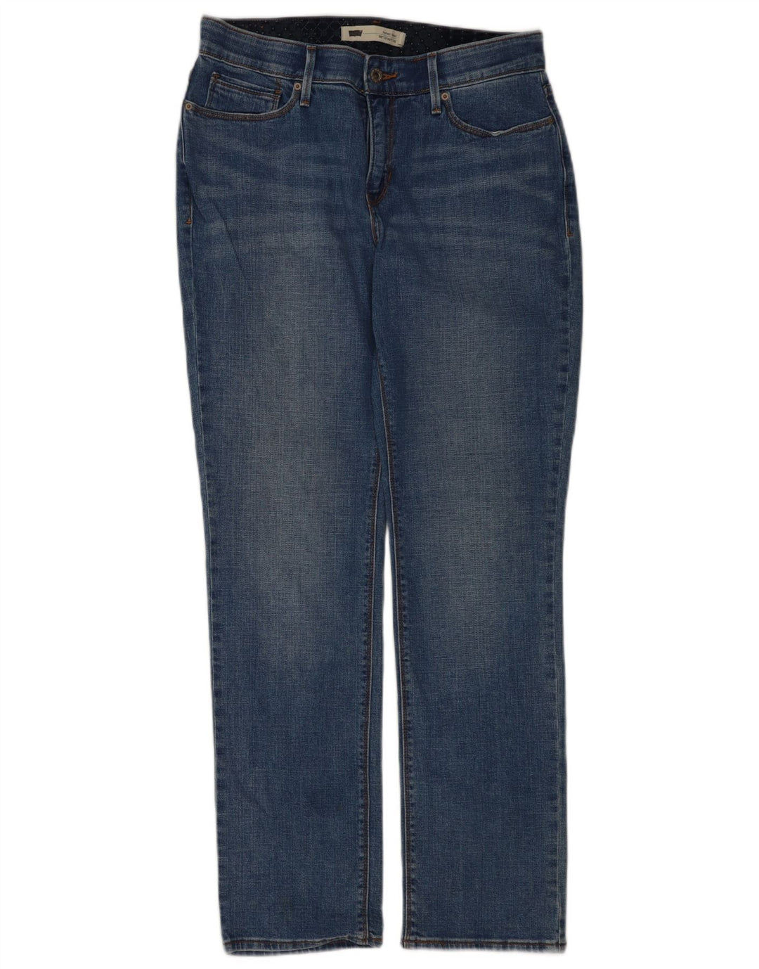 Levi's Jean droit 525 femme US 8 Medium W30 L30 Bleu Coton