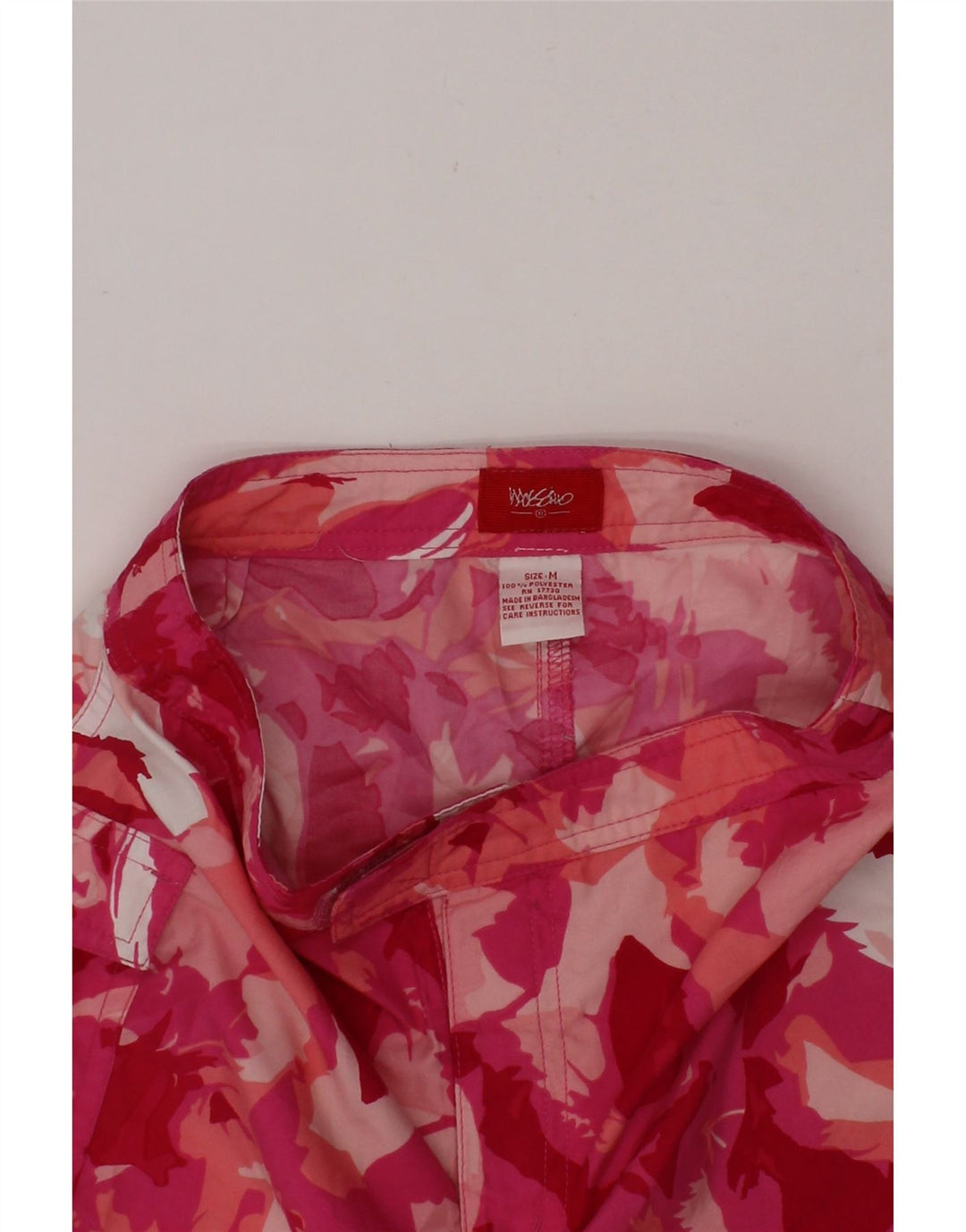 MOSSIMO Girls Cargo Shorts 5-6 Years Medium W22  Pink Floral Polyester Vintage Mossimo and Second-Hand Mossimo from Messina Hembry 