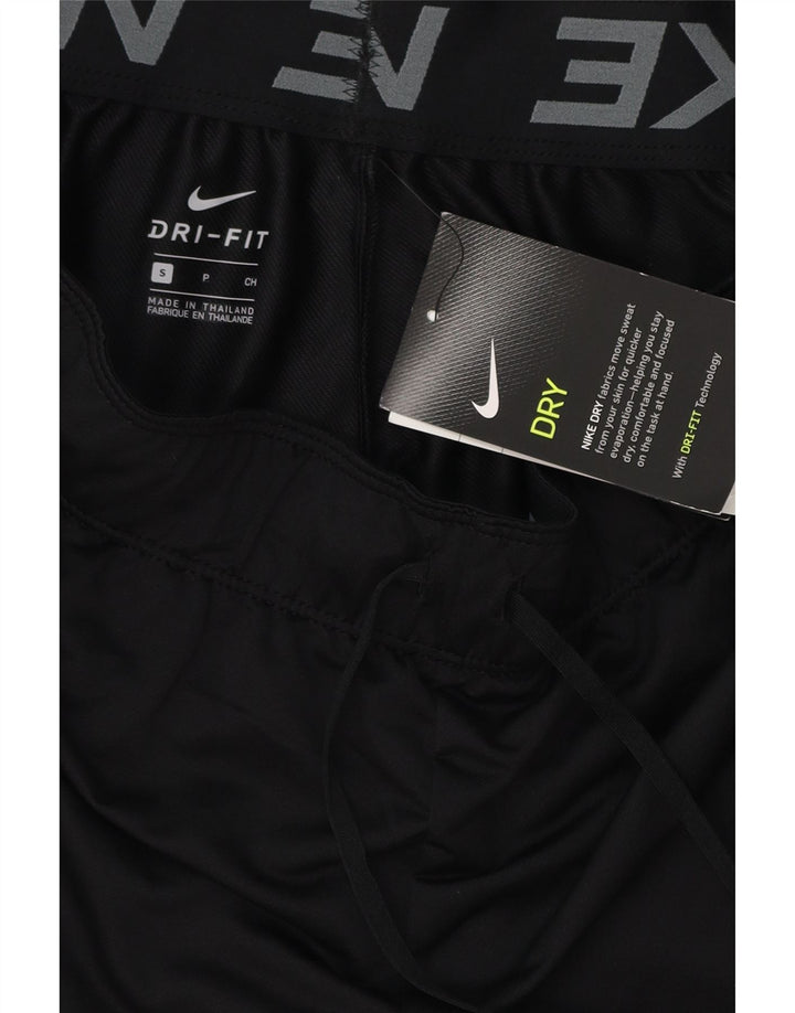 Short de sport Nike Dri Fit pour hommes, petit, noir, polyester