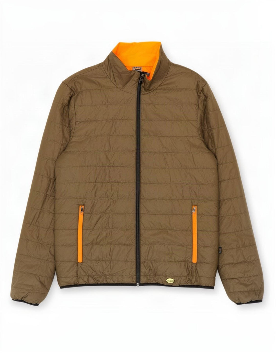 Diadora Veste rembourrée réversible utilitaire pour hommes UK 42 XL Kaki Polyester