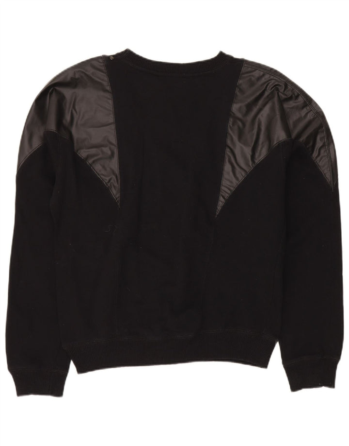 Diesel Sweat-shirt pour femme UK 44 Medium Noir Coton