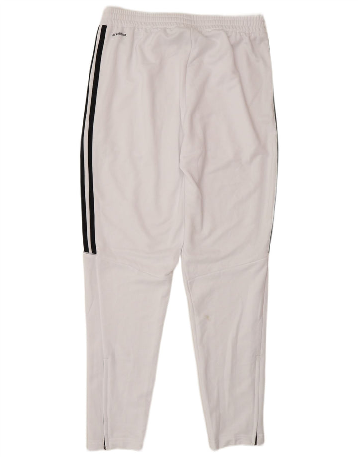 Adidas Pantalon de Survêtement Aeroready Homme Blanc Moyen Polyester