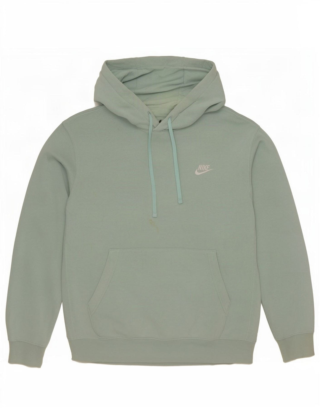 Nike Pull à capuche en coton vert moyen pour homme