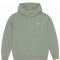 Nike Pull à capuche en coton vert moyen pour homme