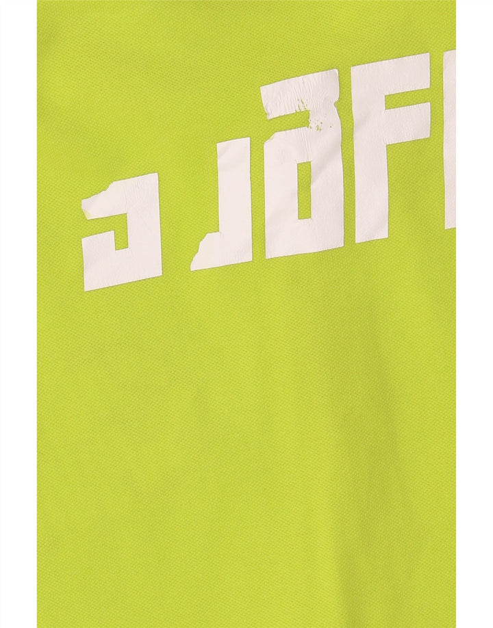 KAPPA Polo Graphique Femme UK 20 2XL Vert Coton