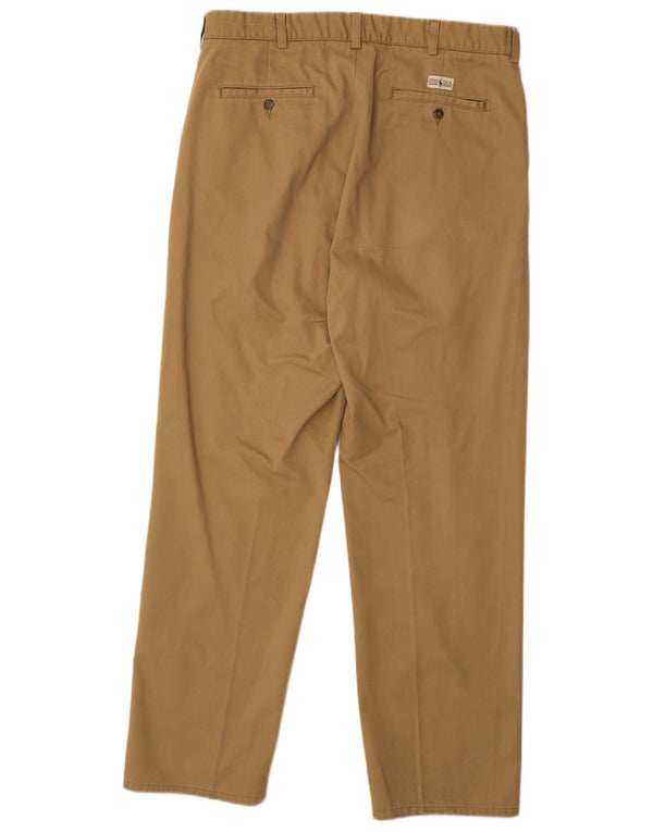Polo Ralph Lauren Pantalon Chino Pegged Homme W36 L32 Kaki Coton