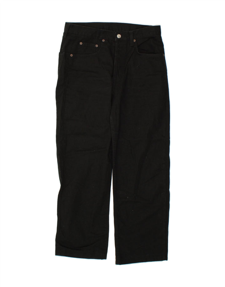 RIFLE Womens Straight Jeans W33 L26  Black Cotton Vintage Rifle and Second-Hand Rifle from Messina Hembry 