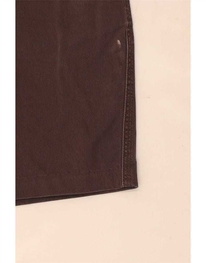 vintage Femme Chino Shorts W28 Coton Gris Moyen