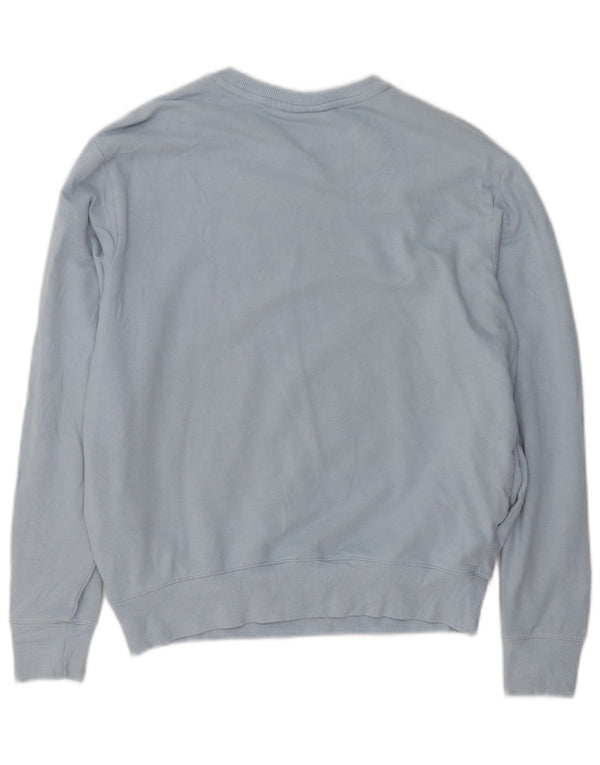 Fila Homme Loose Fit Sweatshirt Jumper XS Bleu Coton