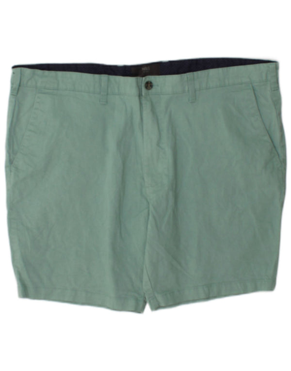 Marks & Spencer Short Chino Homme W42 2XL Vert Coton