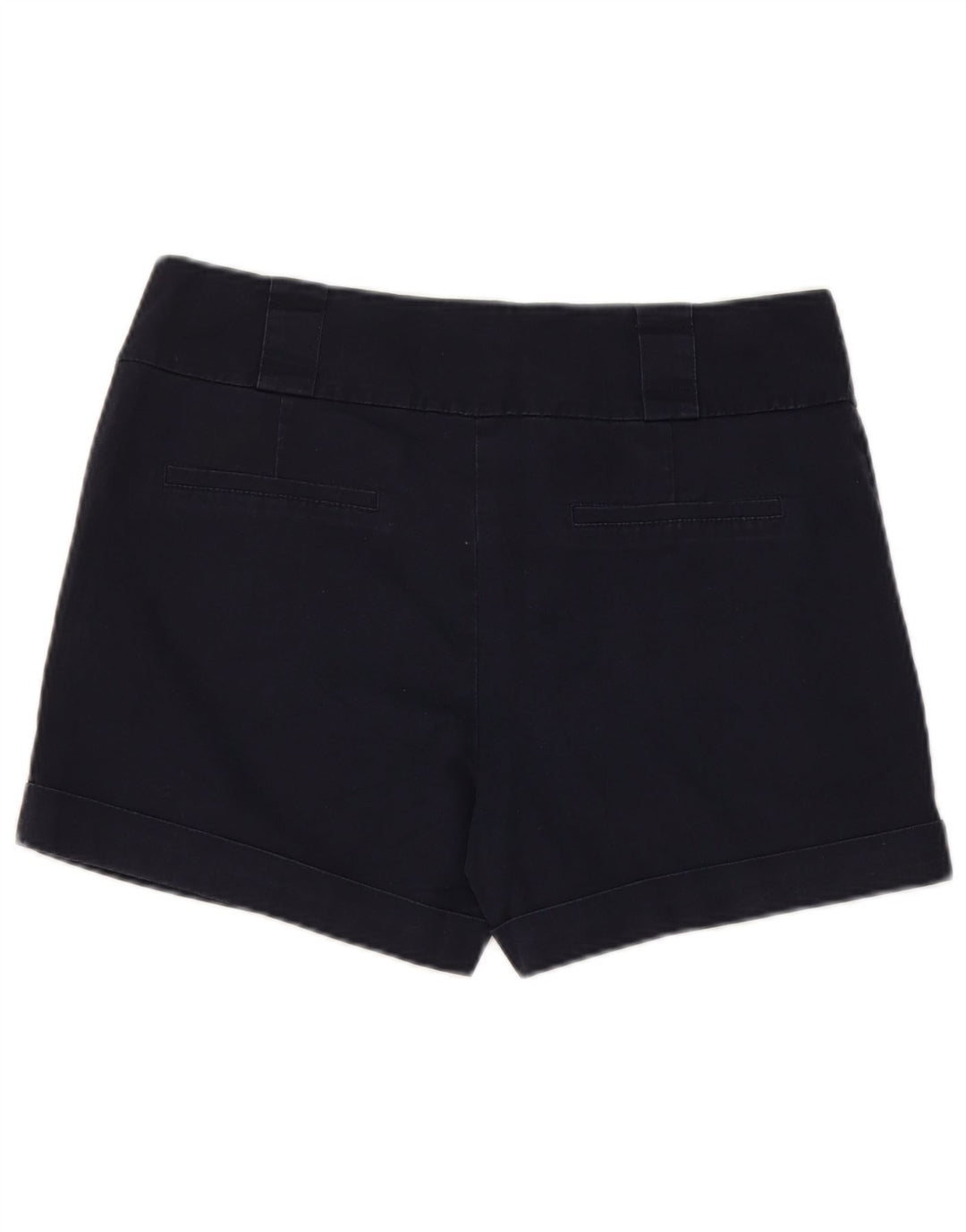 Oasis Short Chino Femme UK 12 Medium W32 Bleu Marine Coton
