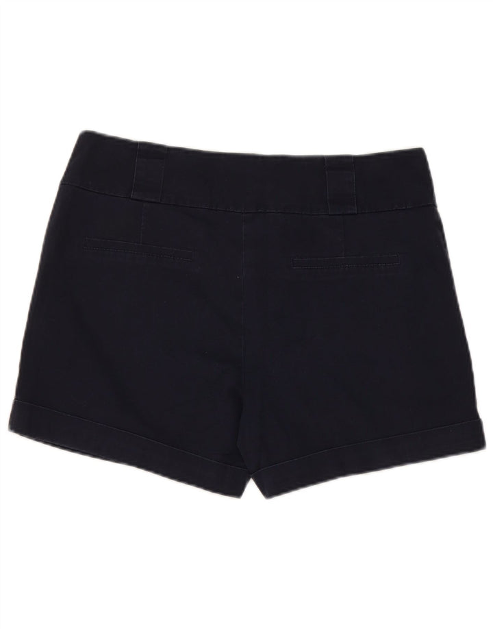 Oasis Short Chino Femme UK 12 Medium W32 Bleu Marine Coton