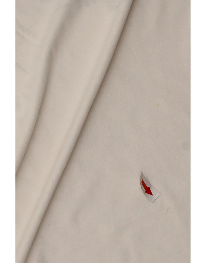 NAPAPIJRI T-shirt graphique géographique pour femme UK 14 Blanc moyen