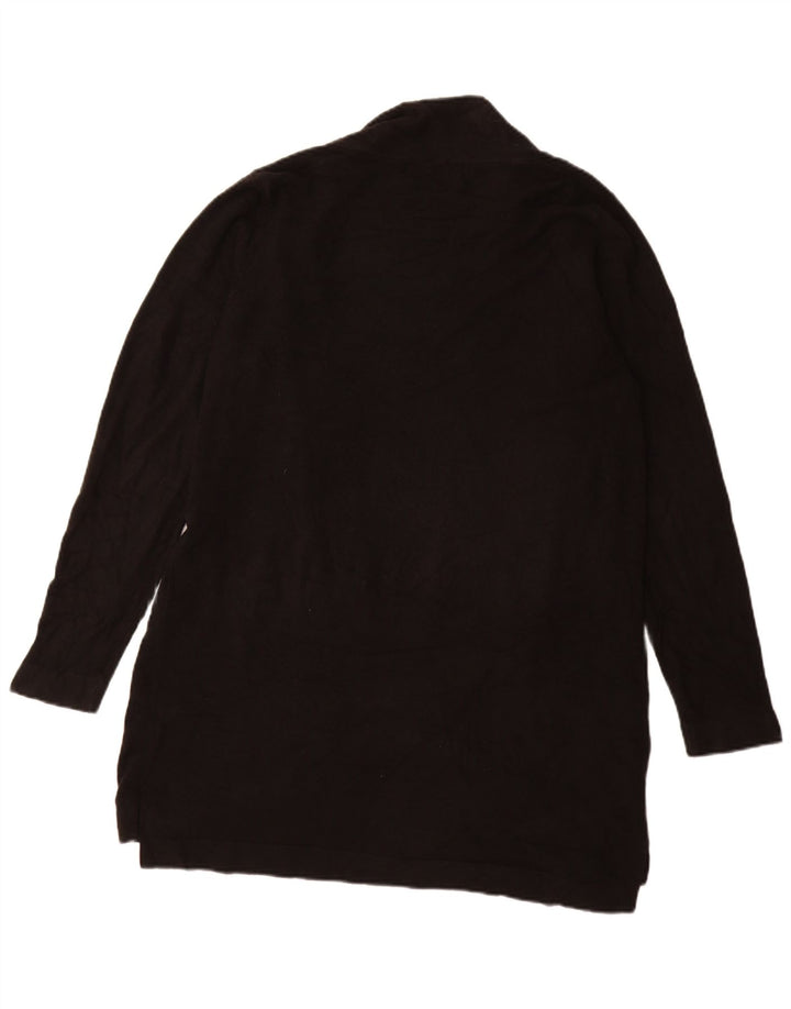 Marks & Spencer Pull cardigan ouvert long pour femme UK 16 Large Noir