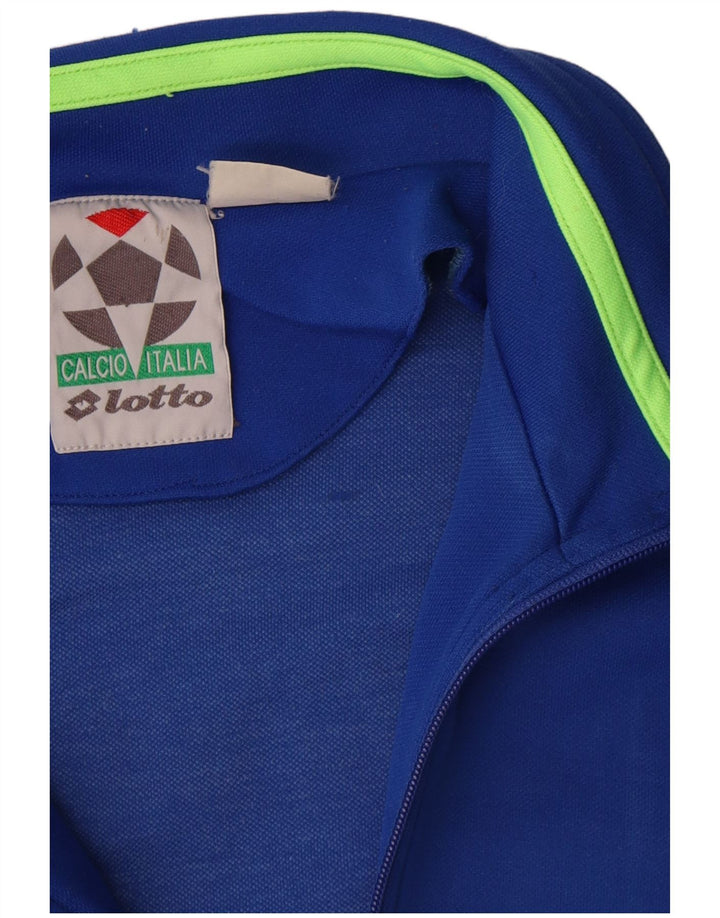 Lotto Veste de Survêtement Graphique pour Homme Grand Bleu Colorblock