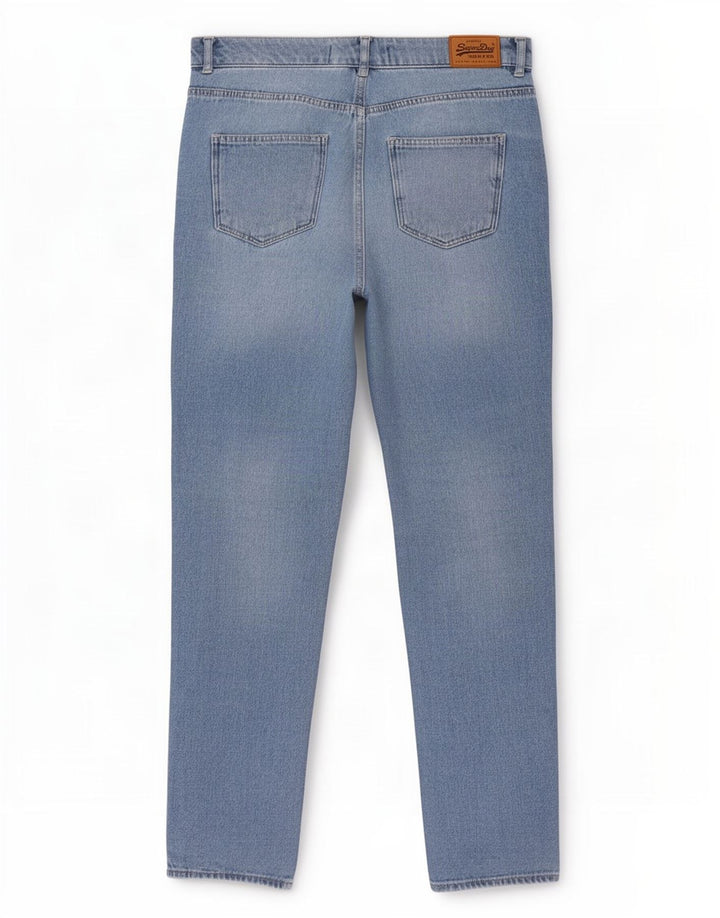 Superdry Jean Capri Ruby Slim W30 L23 Homme Bleu Coton