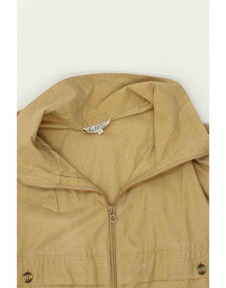 BELFE Blouson Bomber Homme IT 56 3XL Beige Coton