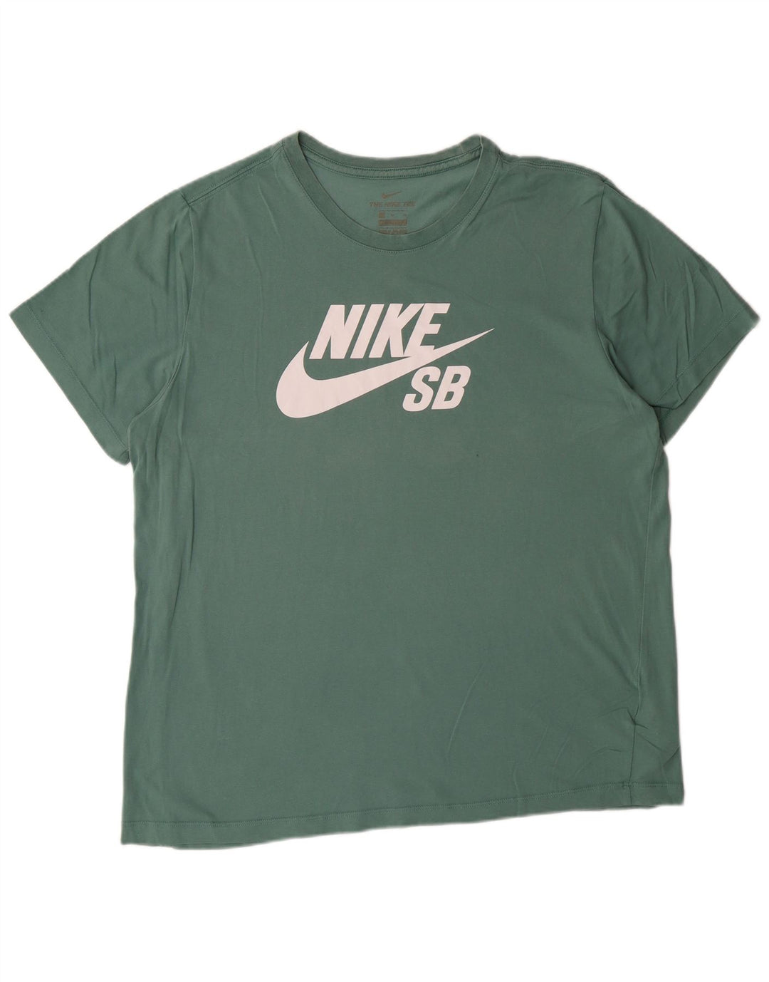 Nike T-shirt graphique pour homme XL en coton vert