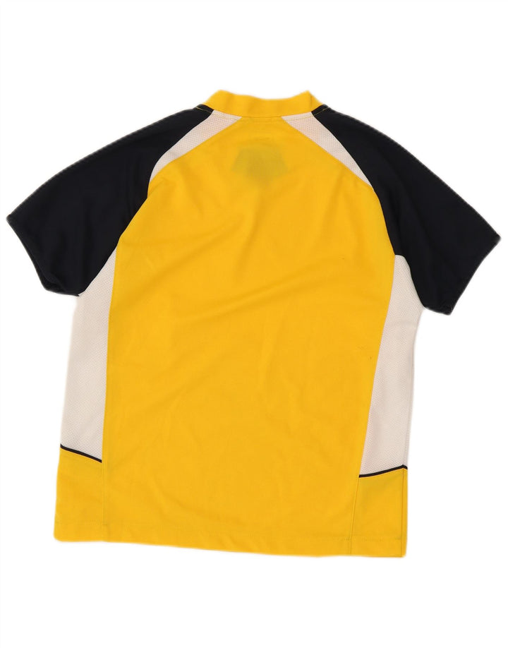 Umbro T-Shirt Graphique Homme Petit Jaune Colorblock Polyester