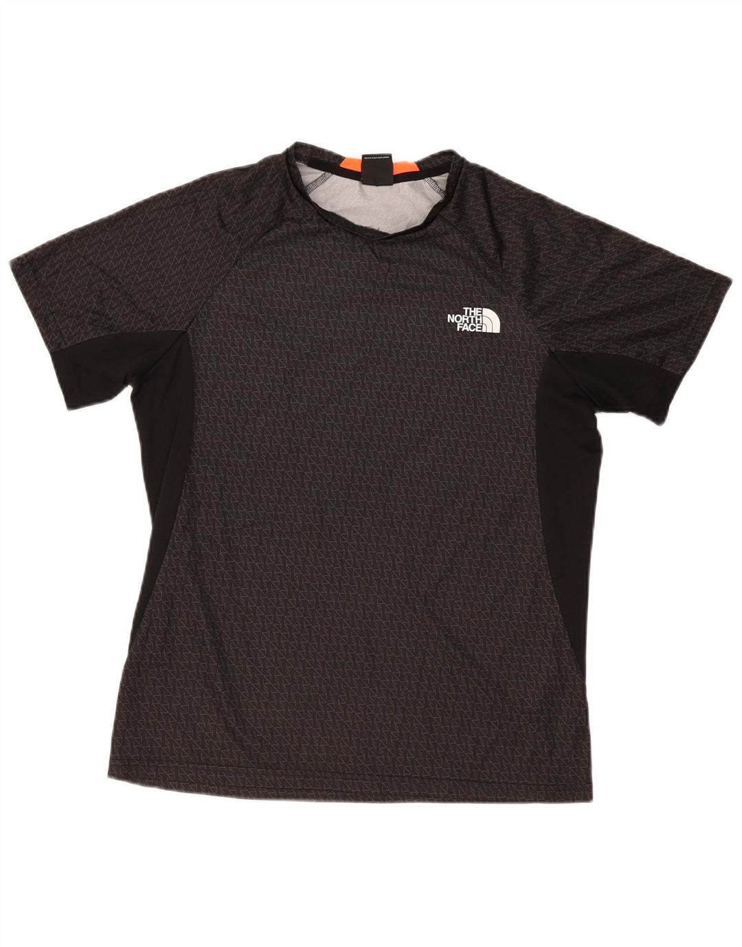 The North Face T-Shirt Homme Haut Moyen Noir Géométrique Polyester